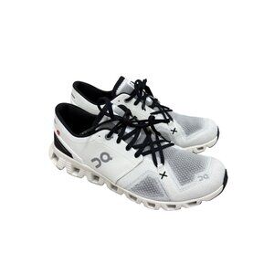 On Cloud X 4 White Road Running Athletic Sneakers Shoes 60.98697 Womens sz 10.5